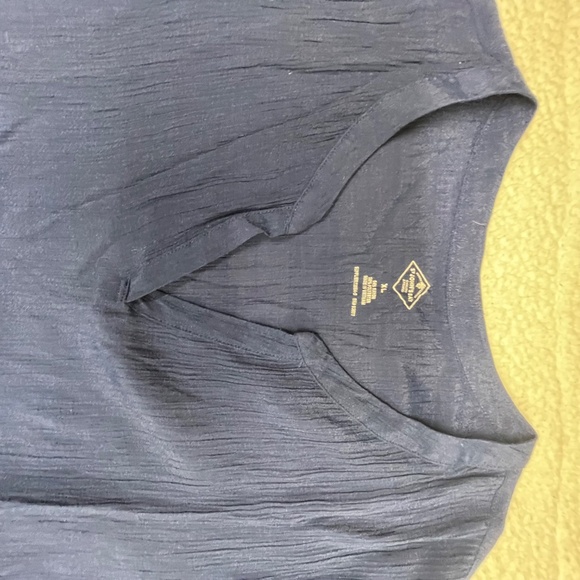 Women’s XL Blue St Johns Bay Tunic Top - Picture 3 of 14